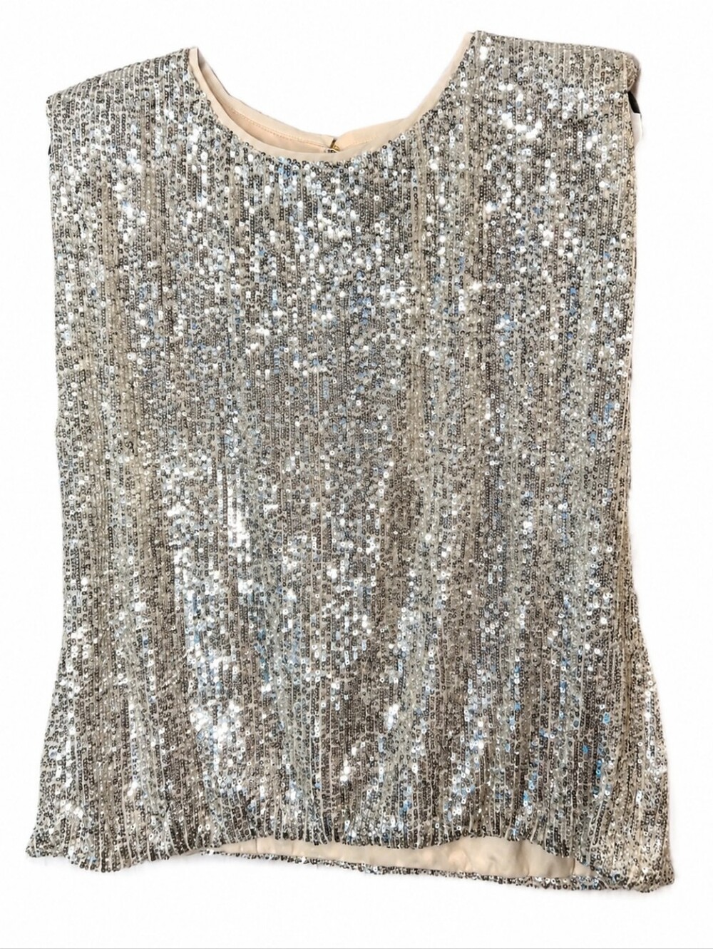 Sequin Sleeveless Top